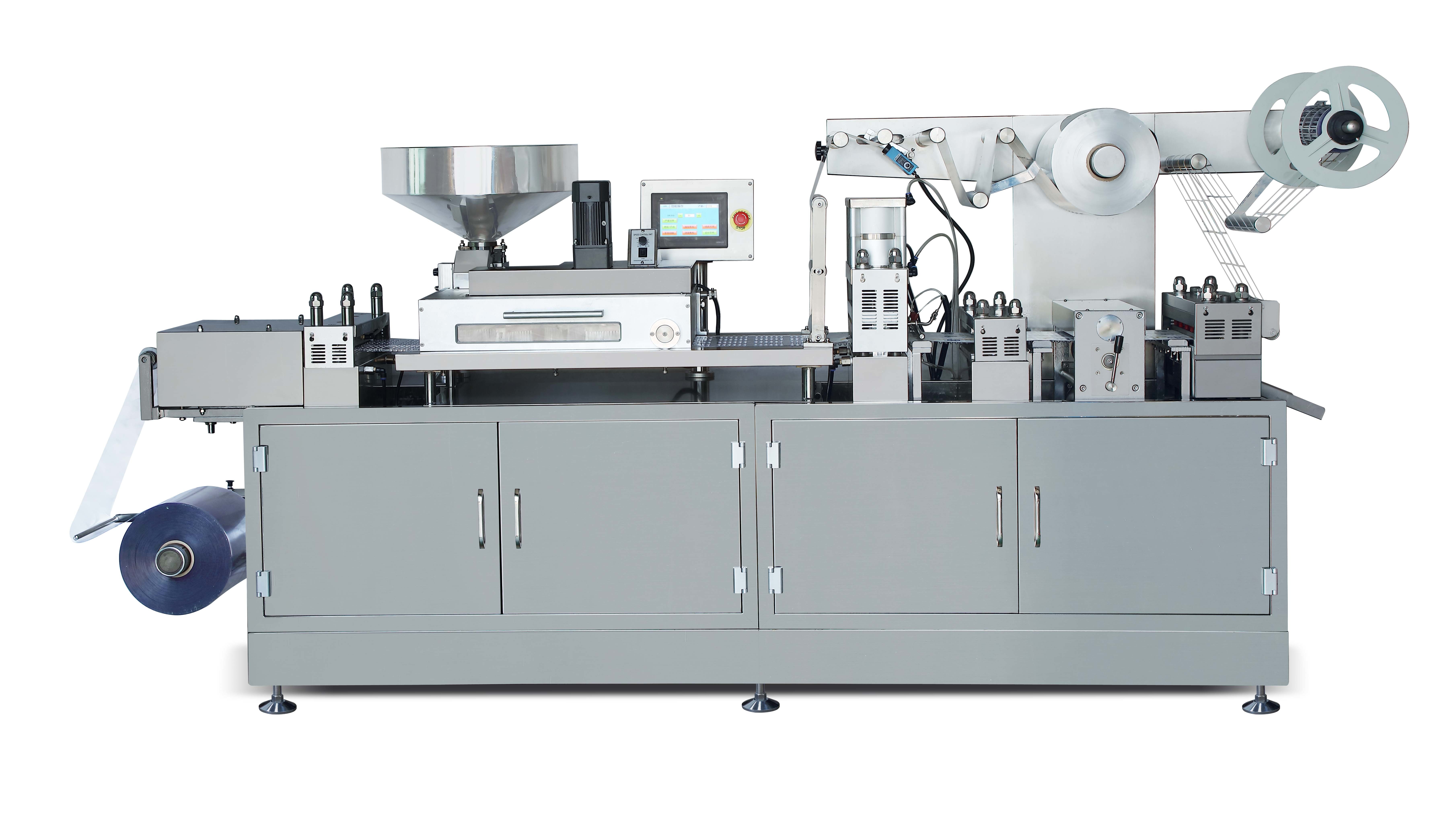Machine d'emballage automatique à ampoules en aluminium plastique DPP-140A